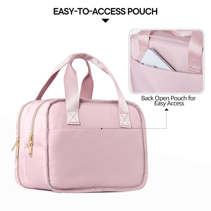 Fasrom Breast Pump Bag with Cooler, Portable Pump Carrying Case for Working Moms, Pink (Bag Only, Patent Design) - Image 5